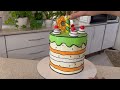 How to make CARTOON cake | COMIC Cake decorating tutorials | The Viral Cartoon Cake!