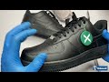 [ASMR] Nike Air Force 1 Low ‘07 Black Unboxing | No Talking