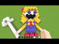 I Cheated with //DRAW in POPPY PLAYTIME Build Challenge in Minecraft!