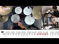 [Lv.09] Rolling In The Deep  - Adele  (★★★☆☆) Pop Drum Cover