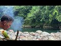 MANTAP JANG ! Mukbang Ikan Sidat Bakar Dalam Bambu | Fishing Catch & Cook