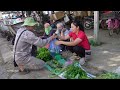 Harvesting Fruits and Vegetables of Squash Go to market sell - Daily life | Lý Tiểu Anh