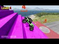Testing Cars vs MASSIVE STAIRS in BeamNg Drive #3