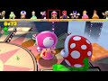 Super Mario 3D World Ten (10) Characters Game over and Death Animation