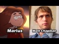 Characters and Voice Actors - Gravity Falls (Complete Edition)