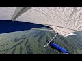 FLPHG - Hang Gliding - Great Sunset Flight after Recovery from Engine Out at 500 Feet