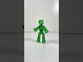 I'm BLUE if I was Green I would... | #stopmotion #stikbot #shorts