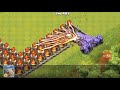 The Ventage Of Inferno Tower Trap On COC! Troops Vs Inferno Tower Challenge