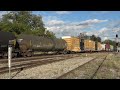 KCS Railroad. Train Symbol DASH. Wylie, Texas to Greenville, Texas. Date 10-24-2021. (HD Video)