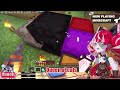 (All POV) Huge Wood Trading Deal Between Okayu and Ollie Risu in Minecraft!!!