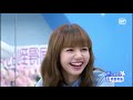 BLACKPINK Lisa teaching the trainees on Youth With You