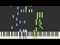 Joel Adams - Please Don't Go (Piano Cover) Synthesia Tutorial by LittleTranscriber