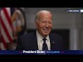 Full Interview: President Joe Biden interviewed by Lester Holt | NBC News