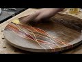 Woodworking:  Making a woven Lazy Susan