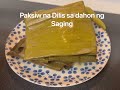 SMELTS WRAPPED IN BANANA LEAVES | Paksiw Na Dilis