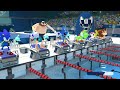 Swimming - 100m Freestyle Luigi Peach Mario Daisy & More Gameplay At The Olympic Games Tokyo 2020