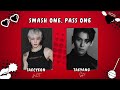 SMASH AND PASS [KPOP MALE IDOLS] | K-POP GAME