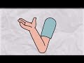 hand animation|how to animate hand and palm|changing palm animation|2d tutorial by sarath|2d flash