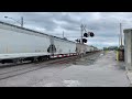 Big Trains Booking With DPUs In Ironton, Ohio!  Radar Check, Engineer Waving, Barge Turning Around