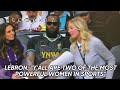 What LeBron James Was Saying To Jeanie Buss & Linda Rambis (FULL CONVERSATION)