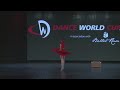 Rebeca Maria Zamfir (10) - Schindler`s List - Dance World Cup 20/21 - 2021 Competition - Telford, UK