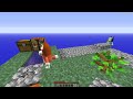 SOBREVIVO EN 1 BLOQUE CON BLUEY Y BINGO EN MINECRAFT