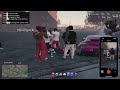 Two gang leaders fight at oblock