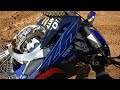 Yamaha YZ250F & Honda CRF250F Turning Laps at Southern Training Facility & Raceway