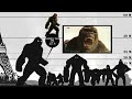 Evolution of King Kong Size Comparison : 1933 - 2021