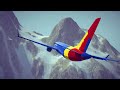Realistic Fictional Airplane Crashes and Emergency Landings #10 | Besiege