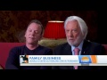 Kiefer, Donald Sutherland On Working Together For First Time | TODAY