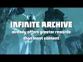 Infinite Archive is getting EASIER & MORE FUN | ESO