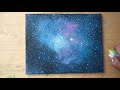 Easy Acrylic Painting for Beginners Galaxy | Galaxy Painting Tutorial Easy