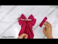 HOW TO MAKE HAIR BOW WITH LONG TAIL | HAIR BOW TUTORIAL
