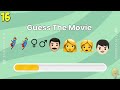 Can You Guess the MOVIE by Emoji? 🎬🍿 | Mario, Barbie, The Little Mermaid & More