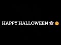 Spooky Halloween Special 🎃👻