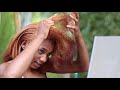 HOW TO STRAIGHTEN HAIR W/OUT A BLOW DRYER (HAIR STRAIGHTEN ROUTINE) | Annesha Adams