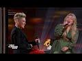Pink Reacts To Duetting With Kelly Clarkson
