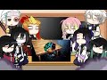 Hashiras react to Swordsmith Village arc/ season 3 | Tanjiro vs Hantengu | Demon Slayer | Gacha Club