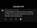 Answering your questions! (2,000 subscribers)