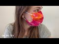 Face Mask Sewing Tutorial - Make Fabric Face Mask At Home - DIY Cloth Face Mask - Easy Sew Mask