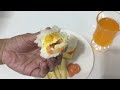 SUNNY-SIDE UP EGG SANDWICH w/ Chips & Drink! Quick Recipe!  3:00 na!  Merienda na!