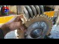 Cara Saya Membuat Roda Gigi Cacing Ulir Satu Mata | How To Make Worm Gear Single Thread