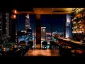 Beautiful New York in Luxury Lounge with Paceful Jazz Vibes Music🍷 Jazz Classics for Relax, Sleep