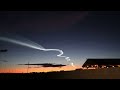 Space X Falcon 9 Southern Arizona | Video From My Backyard
