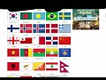 I named all of the flags of the world!