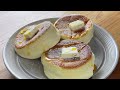 A soft dish made with simple ingredients and 2 eggs 🥞 How to make fluffy soufflé pancakes