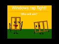 Wooden windows rap battle fight