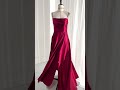 Making a burgundy formal evening gown #dress #sewing #fashion #promdress
