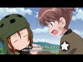 Girls Und Panzer Except its just the parts with Helmet-Chan (And additional parts for context)